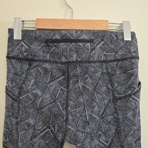 Lululemon Tight Stuff Tight II (25") Formation Alpine White Black - Picture 5 of 9